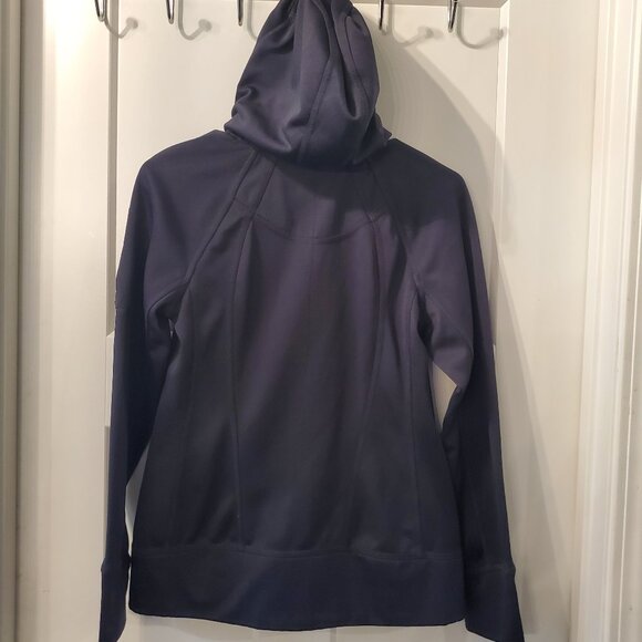 Tangerine Jacket Women's Black Active Moisture Wick Hoodie Zip-Medium - Picture 6 of 9